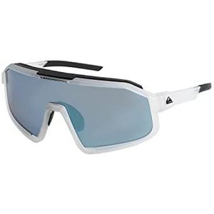 Quiksilver Slash Plus zonnebril voor heren EQYEY03158, Mat Crystal Clear/Ml Blue, One size