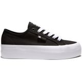 DC Shoes Handmatige sneakers voor dames, zwart wit, 42 EU