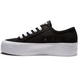 DC Shoes Handmatige sneakers voor dames, zwart wit, 42 EU