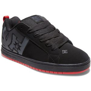 DC Shoes Court Graffik Herren Schuhe - Schwarz - Größe: 40.5 - Wildleder - Foot Locker