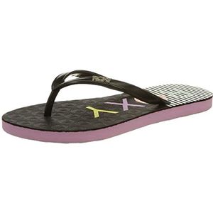 Roxy Viva Stamp Ii Slippers Zwart EU 29 Meisjes