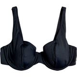 Beach Classics - Beugelbikinitop - Zwart - Gerecycled Stretchstof