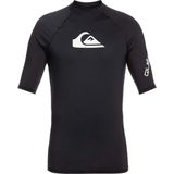 Quiksilver - UV-Zwemshirt met korte mouwen voor mannen - All time - Zwart