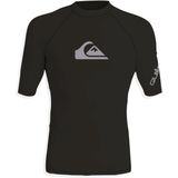 Quiksilver - UV-Zwemshirt met korte mouwen voor mannen - All time - Zwart