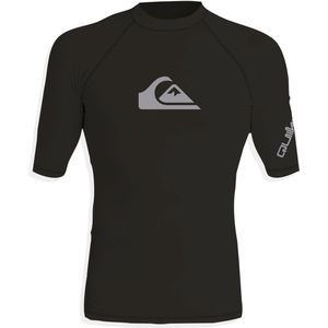 Quiksilver - UV-Zwemshirt met korte mouwen voor mannen - All time - Zwart