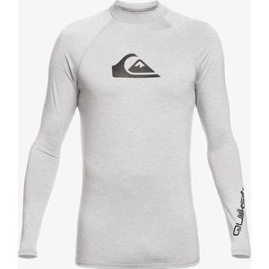 Quiksilver Lange mouw UPF 50 Rash Vest All TIME Heren Grijs XS