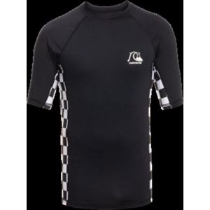 Quiksilver - UV-Zwemshirt met korte mouwen voor mannen - Arch - Zwart - maat S