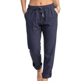 Elastische Linnen Broek - Lichtgewicht - Viscosemix - Normale Taillehoogte