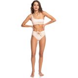 Quiksilver - Classic One Shoulder Aop - Bikinitop - Wit