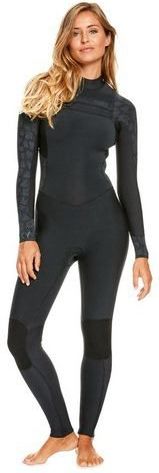 Roxy - Swell Series - Wetsuit - Zwart - 5/4/3 Mm, Eco StretchFlight-stof, Borstritssluiting