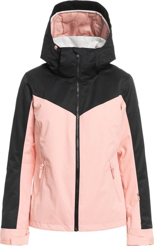 Roxy - Free Jet Block - Ski Jas - Roze - Polyester - Dames