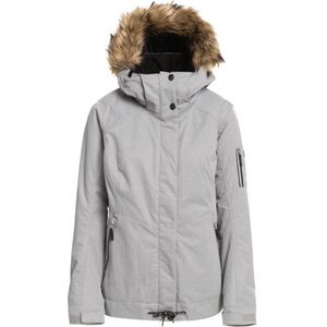 Roxy - Meade - Jas - Grijs - Geïsoleerde Sneeuwjas voor Dames