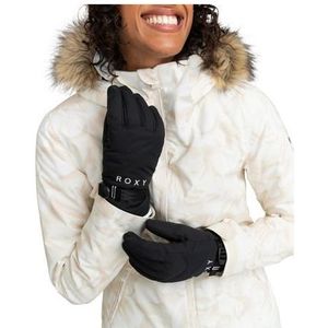 ROXY™ JETTY SOLID HANDSCHOENEN - Snowboard/Ski Handschoenen - Dames - XL - Zwart