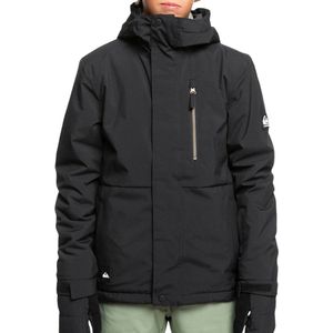 Quiksilver - Mission Sld - Sneeuwjack - Zwart - Technisch voor Jongens
