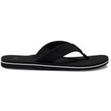 Quiksilver  MOLOKAI LAYBACK TEXTURED  slippers  heren Zwart