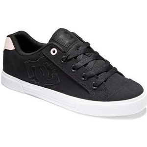 DC Shoes Dames Chelsea-Shoes for Women Sneaker, Black/PINK, 36,5 EU