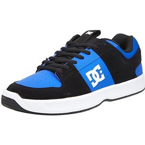 DC Shoes Lynx Zero-Leather Shoes for Men Sneakers, zwart/roze, 46 EU