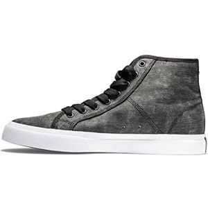 DC Shoes Heren Manual-High-Top Shoes for Men Sneaker, Dark Grey, 37 EU