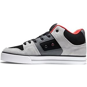 DC Shoes Pure sneakers voor heren, Black Grey Red, 38 EU
