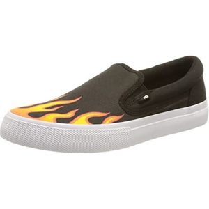 DC Shoes Handmatige sneakers, zwart/flames, 39 EU