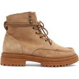 Roxy - Mocassins - Suèdeleer - Zwart - Duurzame Buitenzoal