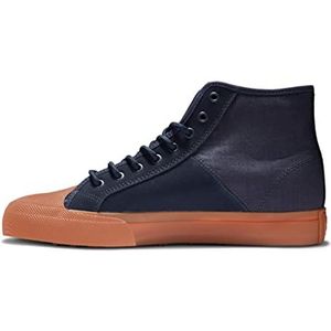 DC Shoes Manual Hi Wnt sneakers voor heren, marineblauw/rubber, 44,5 EU, Navy rubber., 44.5 EU