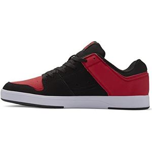 DC Shoes Cure Skate-schoenen voor heren, zwart/rood/zwart, 47 EU