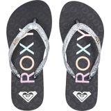 Roxy Viva Sparkle Sandalen voor meisjes, Black Met Silver., 28 EU