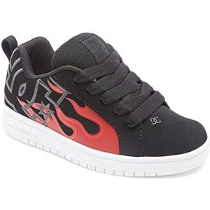 DC Shoes Court Graffik jongens Sneaker, Black Grey White, 28 EU