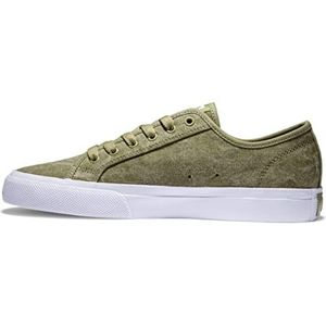 DC Shoes Manual Sneakers voor heren, Dusty Olive, 40 EU