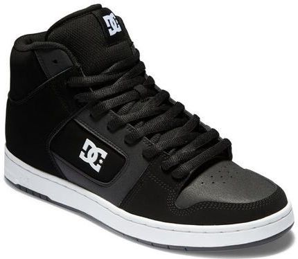 DC Shoes - Manteca 4 Hi - Sneakers - Zwart/Wit - Vetersluiting - Leer