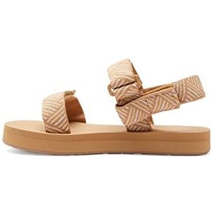 Roxy Dames Cage Sandalen, TAN/Brown, 36 EU, Tan Brown, 36 EU