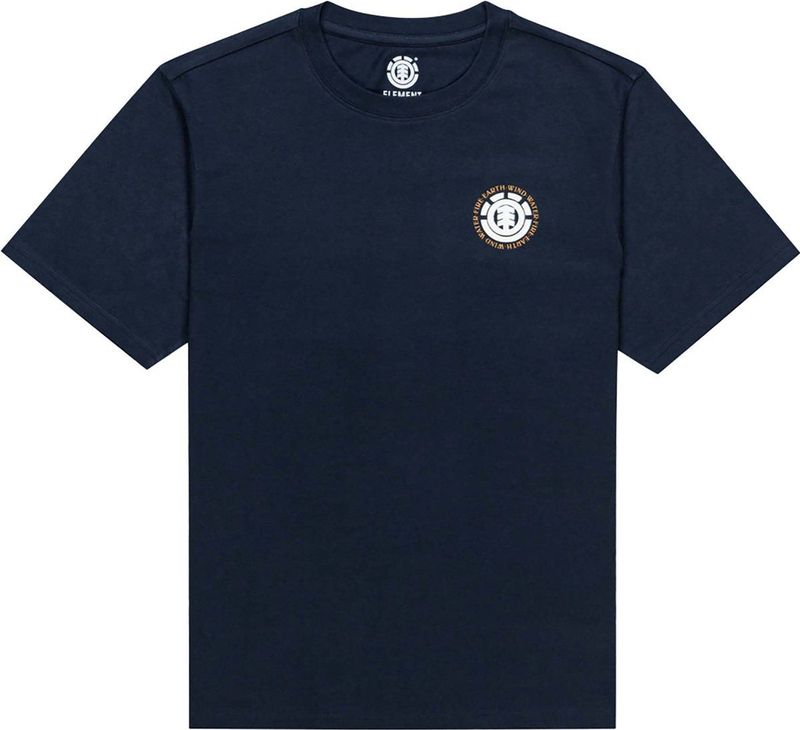 Element Seal - T-shirt - Blauw - Heren - Regular Fit - Ronde Hals