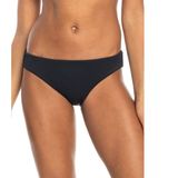 Roxy - Rib Love The Comber - Bikinibroekje - Zwart - Gerecycled Nylon Mix