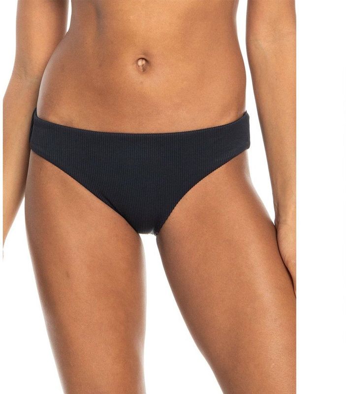 Roxy - Rib Love The Comber - Bikinibroekje - Zwart - Gerecycled Nylon Mix