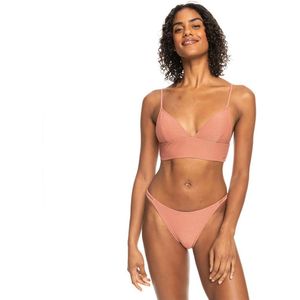 ROXY - Coconut Crew Strappy - Bikini - Oranje - Zacht Stretchmateriaal