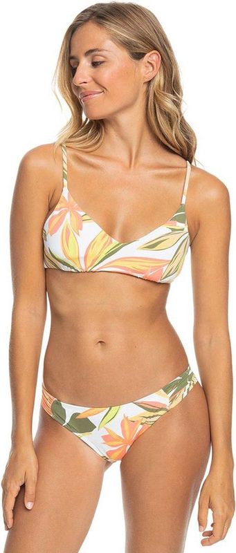 Roxy - Pt Beach Classics Ath - Bikini - Oranje - Gerecyclede Nylonmix