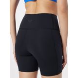 Technische Short - Zwart - Gerecycled Polyester - Hoge Taille