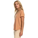 Roxy - Ocean After - T-shirt - Oranje - Korte Mouwen - Dames