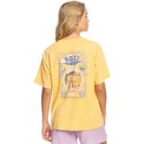 Moonlight Sunset - Oversized T-shirt - Katoen - Acid Wash - Dames