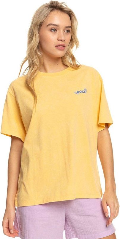 Moonlight Sunset - Oversized T-shirt - Katoen - Acid Wash - Dames