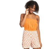 Bikini Vibes - Croptop - Gekreukte Katoenmix - Verstelbare Bandjes