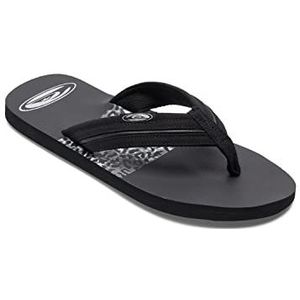 Quiksilver Molokai Layback Saturn Sandalen voor heren, Black 1, 42 EU