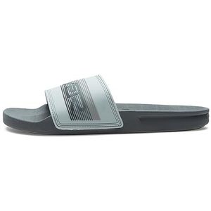 Quiksilver Rivi Wordmark Slide sandalen voor heren, grijs 1, 41 EU