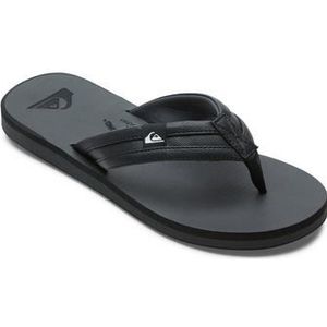 Quiksilver - Carver Squish - Teenslippers - Zwart - Gerecycled Polyester