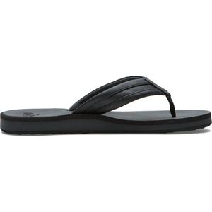 Quiksilver - Carver Squish - Teenslippers - Zwart - Gerecycled Polyester
