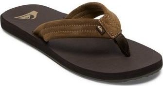 Teenslippers - Bruin - Suède - Rubber