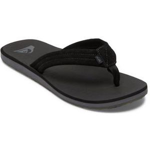 Quiksilver Carver Suede Core sandalen voor heren, Black 1, 46 EU