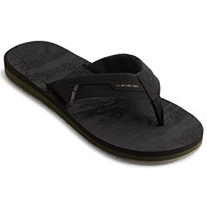 Quiksilver Island Oasis Squish sandaal voor heren, zwart 2, 39 EU