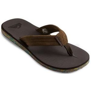 Quiksilver Carver Suede Herensandalen, gerecyclede, bruin. 2.